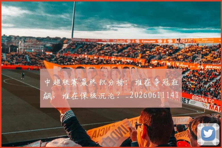中超联赛最终积分榜:谁在争冠狂飙,谁在保级沉沦?_20260611141640
